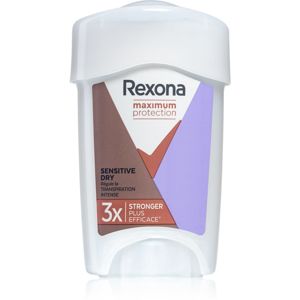 Rexona Maximum Protection Sensitive Dry antiperspiračný krém pre ženy 45 ml