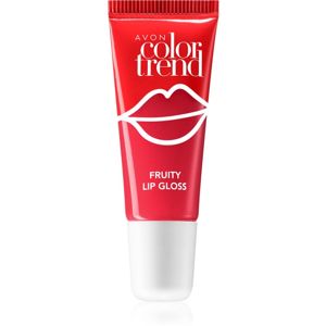 Avon ColorTrend Fruity Lips lesk na pery s príchuťou odtieň Strawberry 10 ml