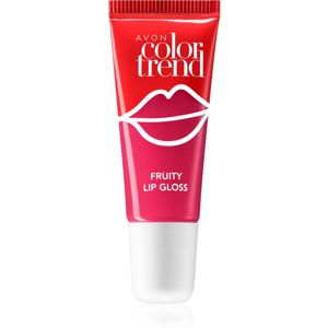 Avon ColorTrend Fruity Lips lesk na pery s príchuťou odtieň Peach 10 ml
