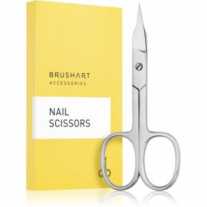 BrushArt Accessories Nail nožničky na nechty matná strieborná
