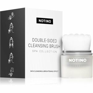 Notino Spa Collection Double-sided cleansing brush čistiaca kefka na pleť Grey