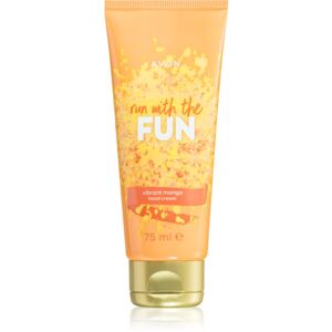 Avon Run With The Fun Vibrant Mango hydratačný krém na ruky 75 ml