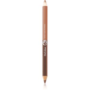 Oriflame OnColour obojstranná ceruzka na oči odtieň Mocha & Rose Gold 1,5 g