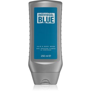 Avon Individual Blue parfumovaný sprchovací gél 2 v 1 pre mužov 250 ml