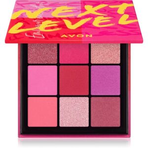 Avon Viva La Pink! Next Level paletka očných tieňov 10,8 g