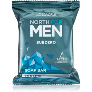 Oriflame North for Men Subzero čistiace tuhé mydlo 100 g