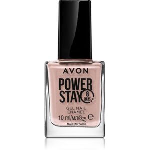 Avon Power Stay dlhotrvajúci lak na nechty odtieň Nude Silhouette 10 ml