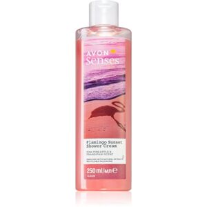 Avon Senses Flamingo Sunset relaxačný sprchový krém 250 ml