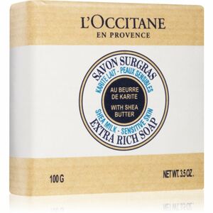L’Occitane Shea Butter Extra Rich Soap tuhé mydlo pre citlivú pokožku 100 g