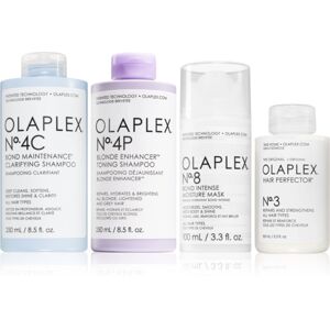 Olaplex The Ultimate Enhancing, Detoxing & Hydrating Kit for Blondes posilňujúca starostlivosť (pre blond vlasy)