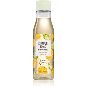 Oriflame Love Nature Simple Joys energizujúci sprchový gél Organic Pineapple 250 ml