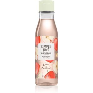 Oriflame Love Nature Simple Joys osviežujúci sprchový gél Organic Red Apple 250 ml