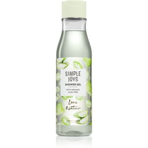 Oriflame Love Nature Simple Joys osviežujúci sprchový gél s aloe vera Organic Aloe Vera 250 ml