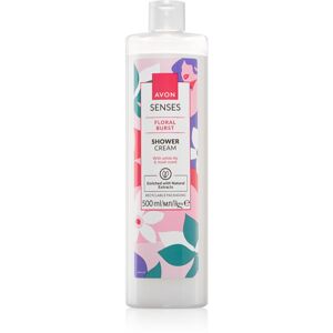 Avon Senses Floral Burst krémový sprchový gél 500 ml
