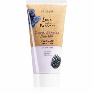 Oriflame Love Nature Dark Berries Delight regeneračná a hydratačná maska na tvár 50 ml