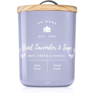 DW Home Farmhouse Dried Lavender & Sage vonná sviečka 108 g