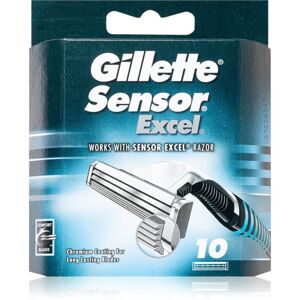 Gillette Sensor Excel náhradné žiletky 10 ks