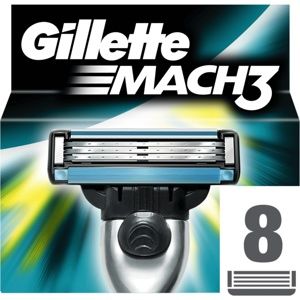Gillette Mach3 náhradné žiletky 8 ks