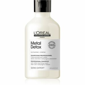 L’Oréal Professionnel Serie Expert Metal Detox hĺbkovo čistiaci šampón pro farbené a poškodené vlasy 300 ml