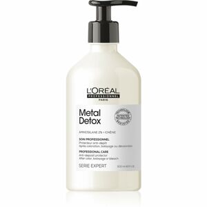 L’Oréal Professionnel Serie Expert Metal Detox hĺbkovo čistiaci šampón pre farbené a poškodené vlasy 500 ml