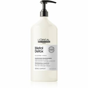 L’Oréal Professionnel Serie Expert Metal Detox hĺbkovo čistiaci šampón pre farbené a poškodené vlasy 1500 ml