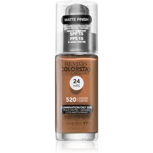 Revlon Cosmetics ColorStay™ dlhotrvajúci zmatňujúci make-up pre mastnú a zmiešanú pleť odtieň 520 Cocoa 30 ml