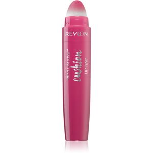 Revlon Cosmetics Kiss™ Cushion rúž s hubkovým aplikátorom odtieň 220 Pink IRL 4.4 ml