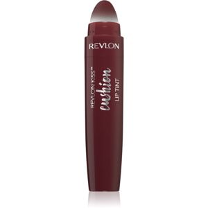 Revlon Cosmetics Kiss™ Cushion rúž s hubkovým aplikátorom odtieň 270 Wine trip 4.4 ml