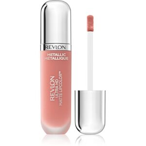 Revlon Cosmetics Ultra HD Metallic Matte Lipcolor™ metalický tekutý rúž s matným efektom odtieň 690 Gleam 5,9 ml