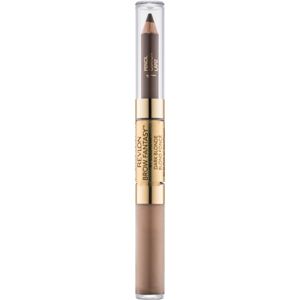 Revlon Cosmetics Brow Fantasy ceruzka a gél na obočie 2 v 1 odtieň 104 Dark Blonde 1.18 ml