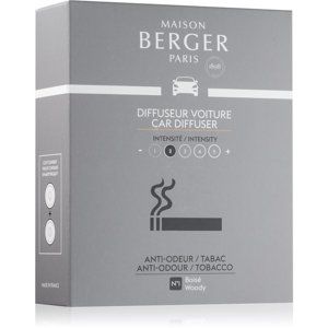 Maison Berger Paris Car Anti Odour Tobacco vôňa do auta náhradná náplň (Woody) 2 x 17 g