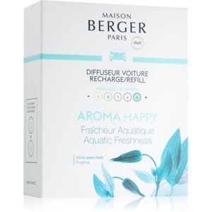 Maison Berger Paris Car Aroma Happy vôňa do auta náhradná náplň (Aquatic Freshness) 1 ks