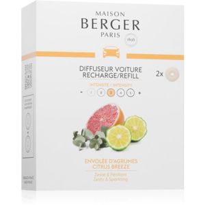 Maison Berger Paris Car Citrus Breeze vôňa do auta náhradná náplň 2 ks