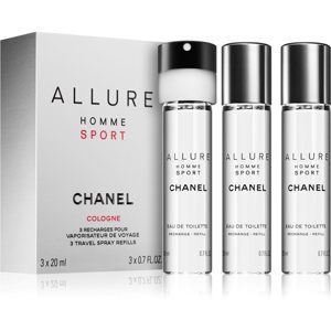 Chanel Allure Homme Sport Cologne kolínska voda pre mužov 3x20 ml