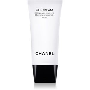 Chanel CC Cream korekčný krém pre vyhladenie kontúr a rozjasnenie pleti SPF 50 odtieň 40 Beige 30 ml