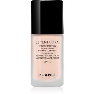 Chanel Le Teint Ultra dlhotrvajúci zmatňujúci make-up SPF 15 odtieň 22 Beige Rosé 30 ml