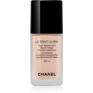 Chanel Le Teint Ultra dlhotrvajúci zmatňujúci make-up SPF 15 odtieň 20 Beige 30 ml