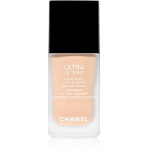 Chanel Ultra Le Teint Flawless Finish Foundation dlhotrvajúci zmatňujúci make-up pre zjednotenie farebného tónu pleti odtieň BR12 30 ml