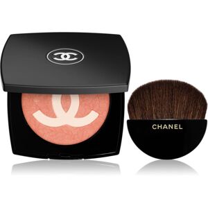 Chanel Douceur D’équinoxe Exclusive Creation kompaktná lícenkaso štetcom a zrkadielkom odtieň 797 Beige Et Corail 9 g