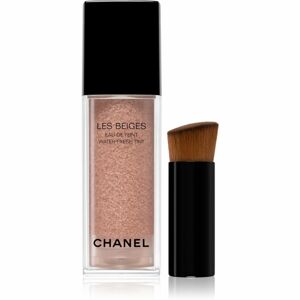 Chanel Les Beiges Water-Fresh Tint ľahký hydratačný make-up s aplikátorom odtieň Deep 30 ml
