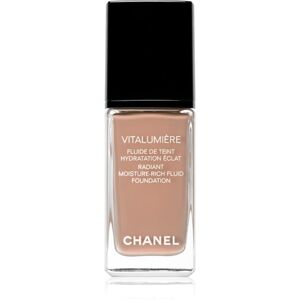Chanel Vitalumière Radiant Moisture Rich Fluid Foundation rozjasňujúci hydratačný make-up odtieň 60 - Hâlé 30 ml