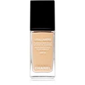 Chanel Vitalumière Satin tekutý make-up odtieň 20 Clair (SPF 15) 30 ml