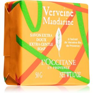 L’Occitane Verveine Mandarine Extra-Gentle Soap tuhé mydlo s parfumáciou 50 g