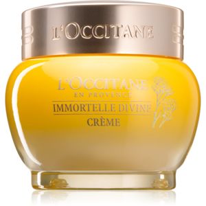 L’Occitane Immortelle Divine Crème krém na tvár proti starnutiu pleti 50 ml