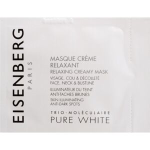 Eisenberg Pure White Masque Crème Relaxant hydratačná a rozjasňujúca maska proti pigmentovým škvrnám 5 ml