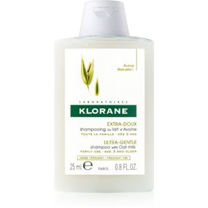 Klorane Oat Milk šampón pre časté umývanie vlasov 25 ml