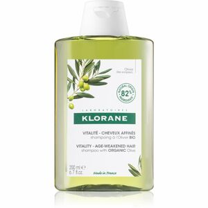 Klorane Organic Olive regeneračný šampón pre zrelé vlasy 200 ml