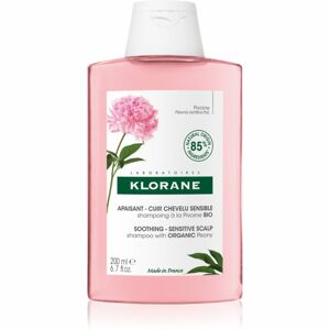 Klorane Peony šampón pre citlivú pokožku hlavy 200 ml