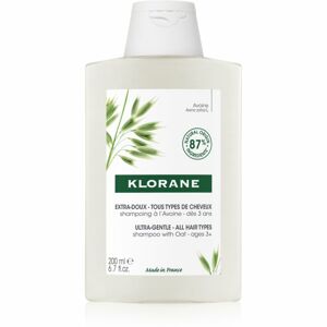 Klorane Oat jemný šampón pre všetky typy vlasov 200 ml
