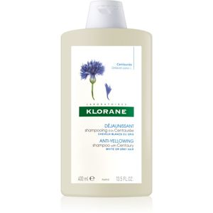 Klorane Centaurée šampón pre blond a šedivé vlasy 400 ml
